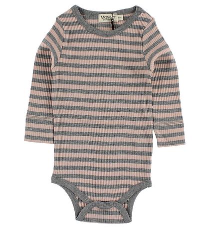 MarMar Body - l/ä - Pink/Grau Gestreift