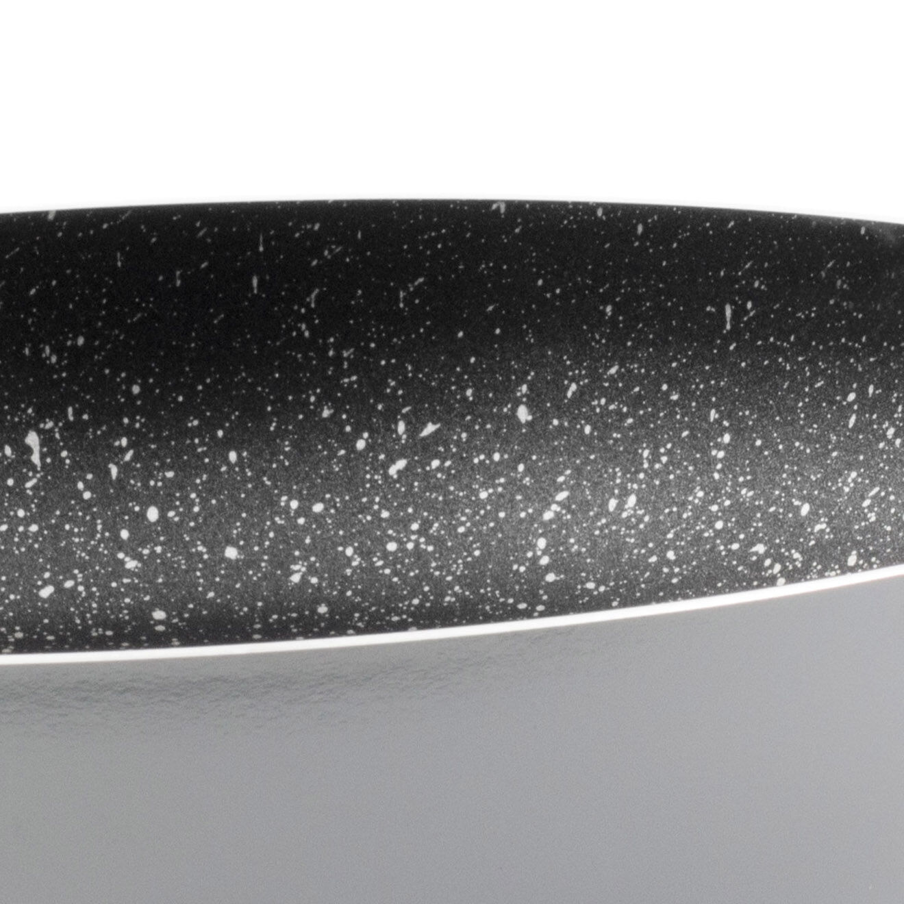 Kitchencook Poêle aluminium p32t grise - D.32 cm