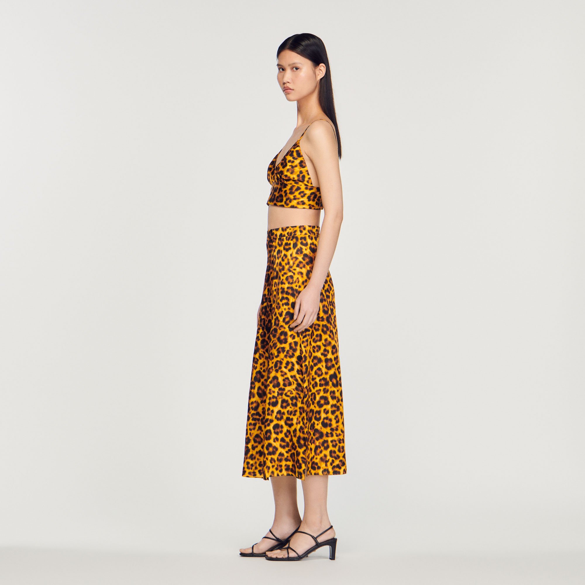 Top brassiére leopard