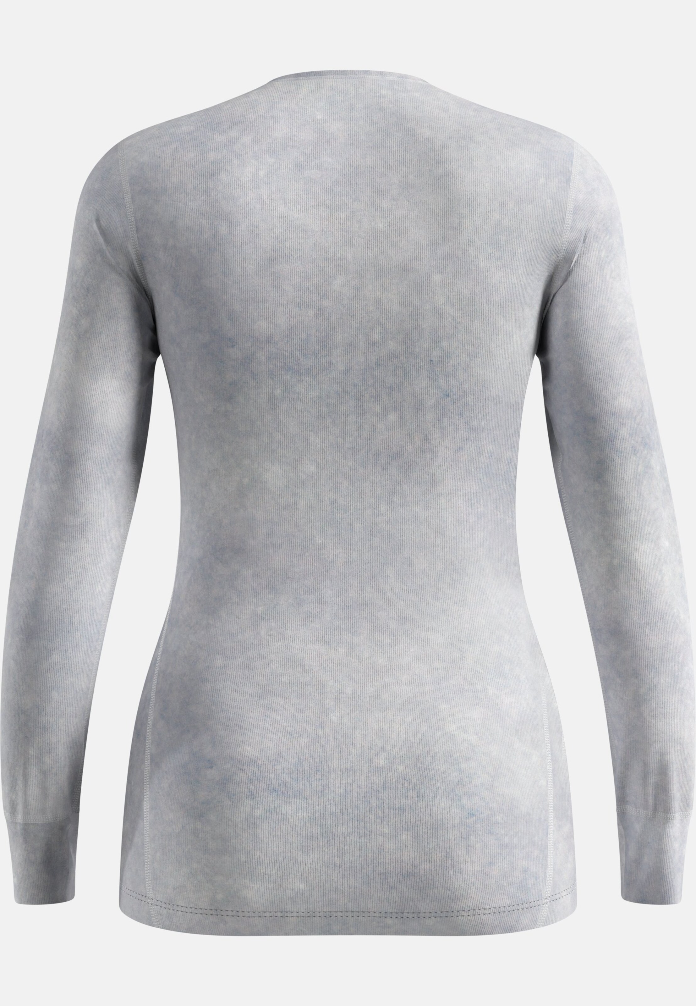 Odlo x POW Collective Voices Active Warm Base-Layer-Shirt mit Print in odlo silver grey