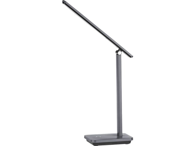 EGLO Leuchten Tischleuchte INIESTA Grau LED 3.6W 3000-6500K Moderne LED-Tischleuchte mit Touch-Bedienung und verstellbarer Farbtemperatur