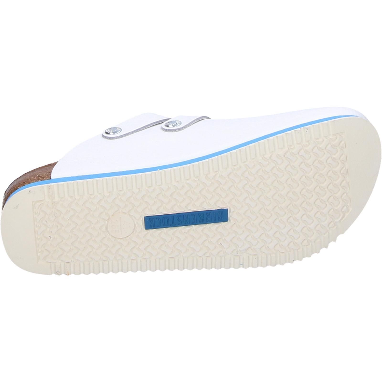 Birkenstock Kay SL Pantolette weiß normale Weite