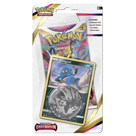 Pokemon Sword & Shield Lost Origin Checklane Blister (englisch) 1 Stück, 2-fach sortiert