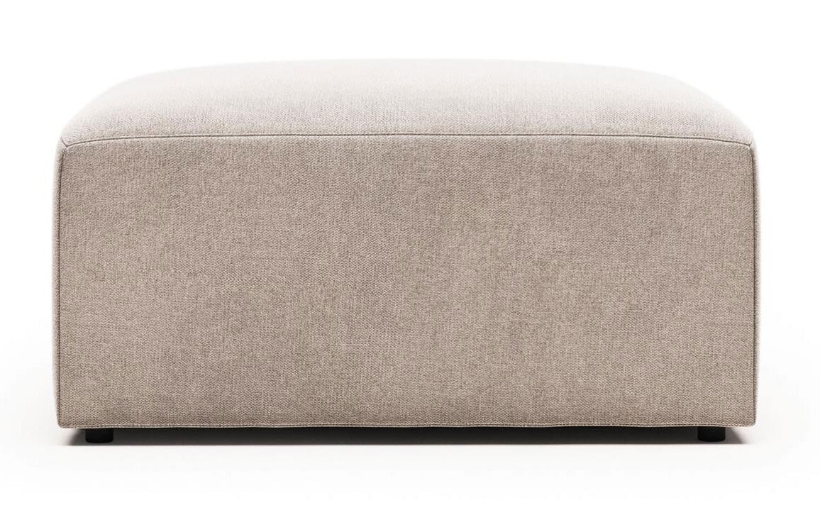 Kave Home Polsterhocker BLOK beige