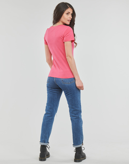 Calvin Klein Jeans - 2-PACK MONOGRAM SLIM TEE X2 - Blanc / Rose