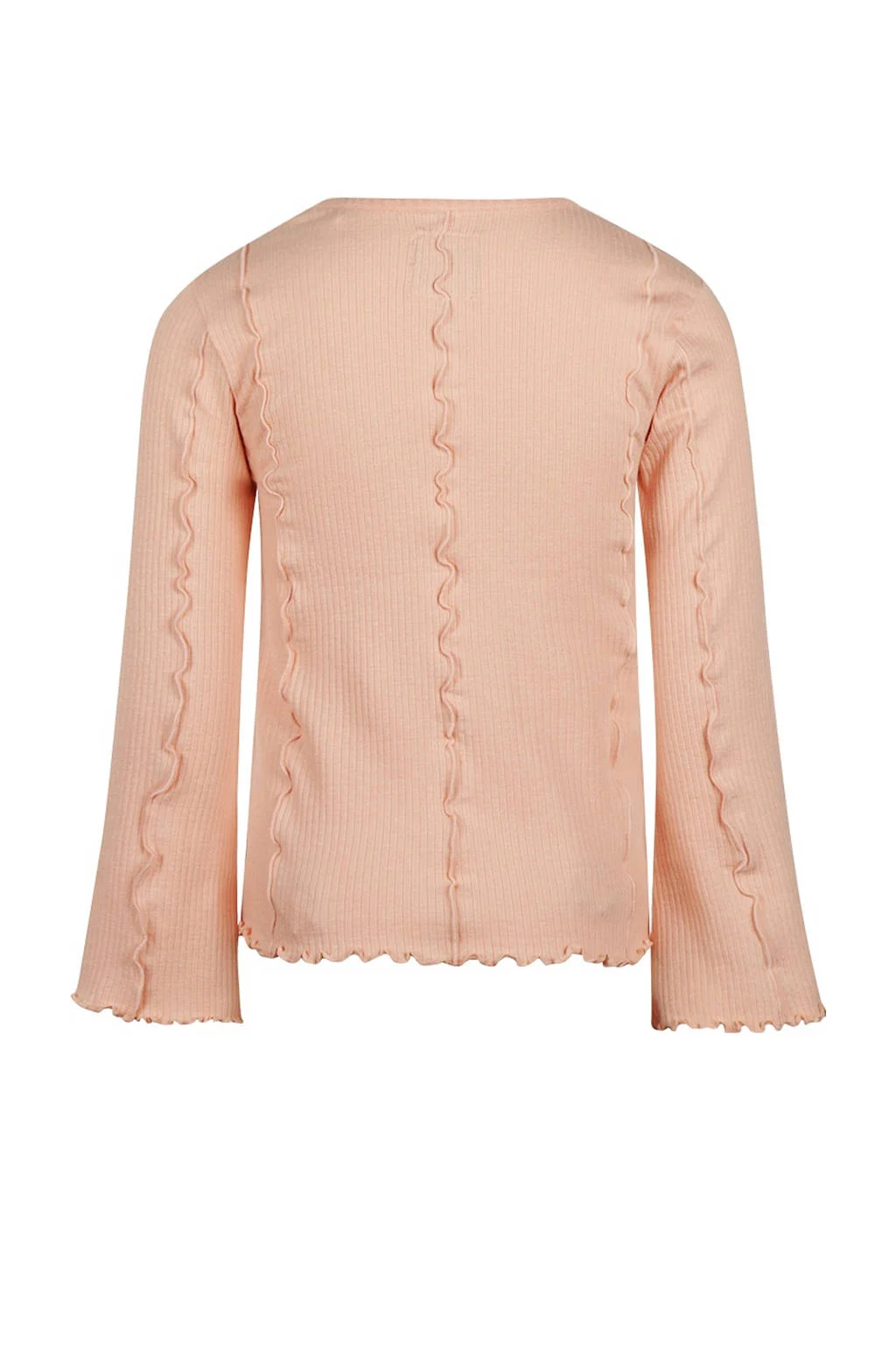Koko Noko longsleeve oranje rib gebreid