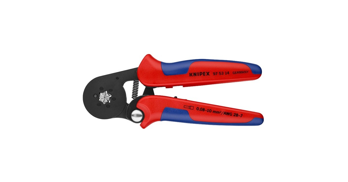 KNIPEXKrimptang 975314  (Rood/blauw)