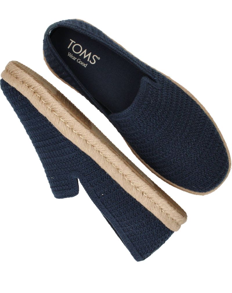 Toms Santiago Instappers Blauw Heren