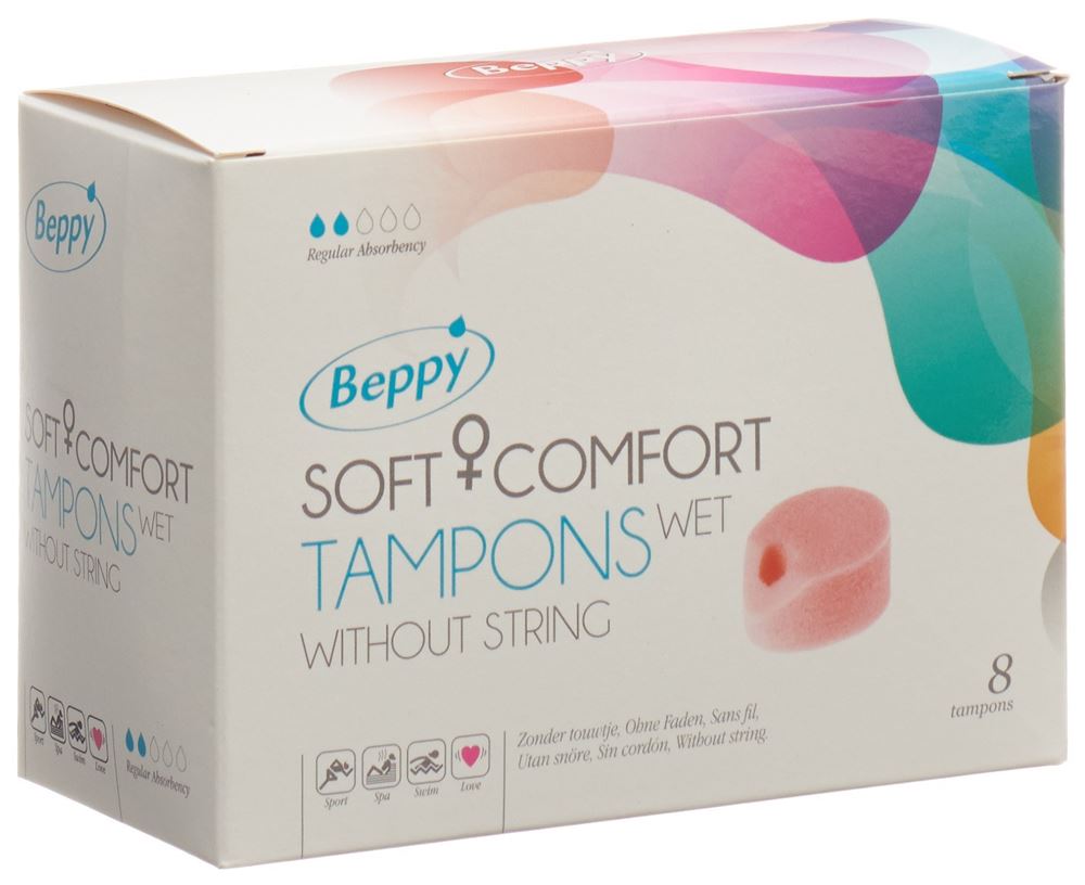 BEPPY Soft Comfort Tampons<br>8 Stück, Wet