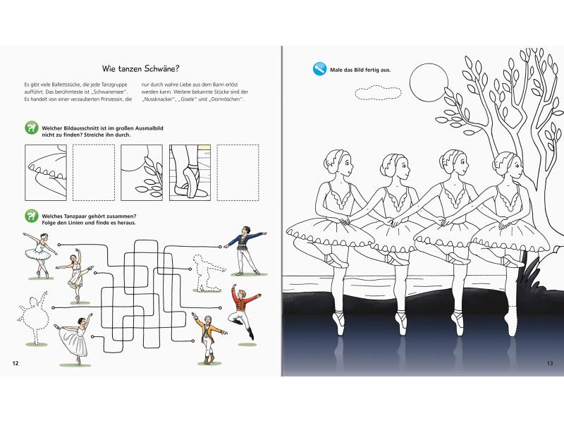 Ravensburger Kinder-Sachbuch WWW Aktiv-Heft Ballett Kinder-Sachbuch