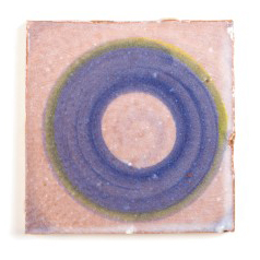 Handbemalte Fliese 'Rond', L 10 cm, B 10 cm von fischer's lagerhaus