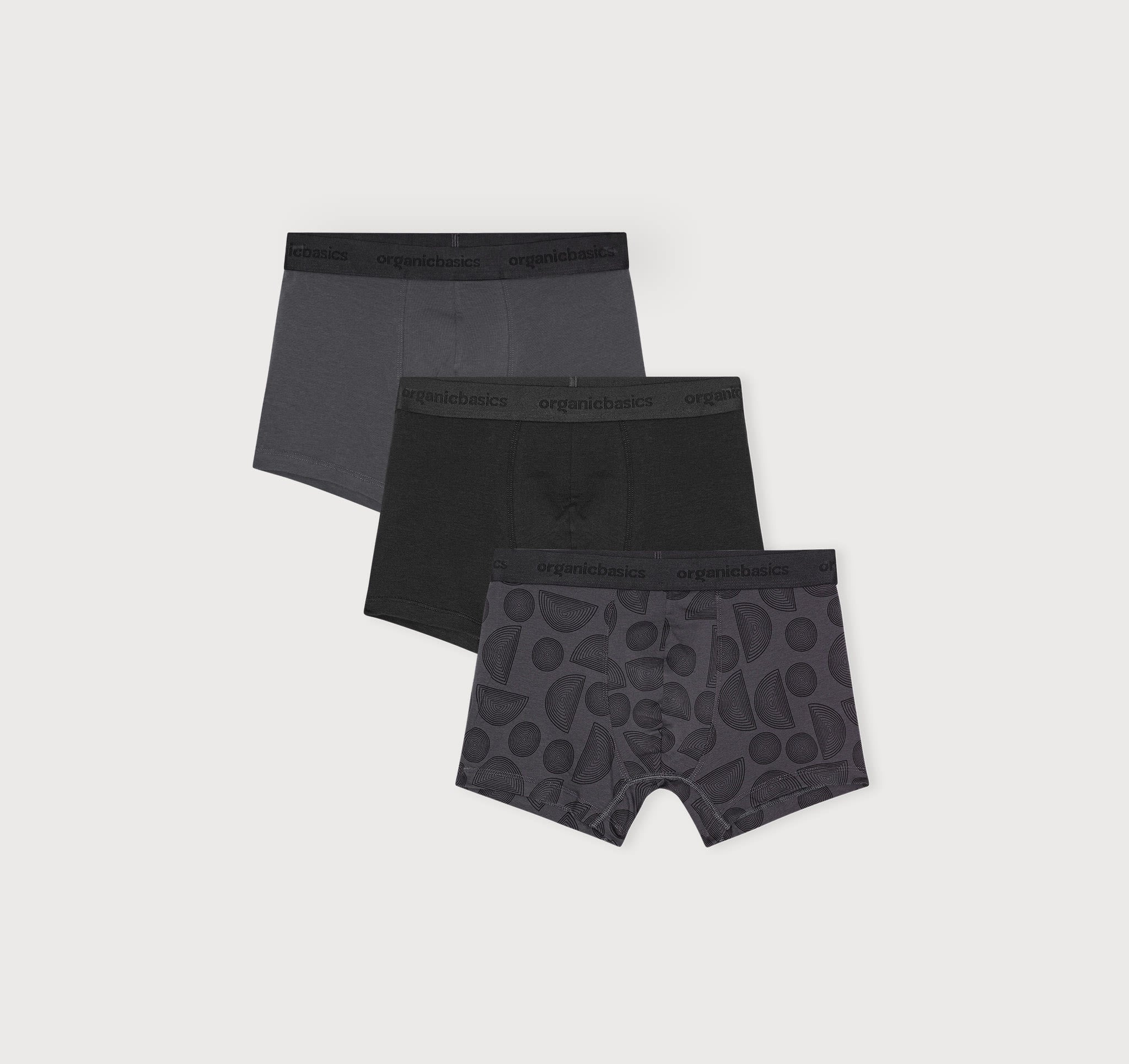 ORGANIC COTTON<br>Core Trunks 3-Pack