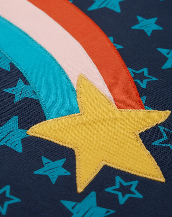 Sweatshirt RAINBOWSTARS in blau