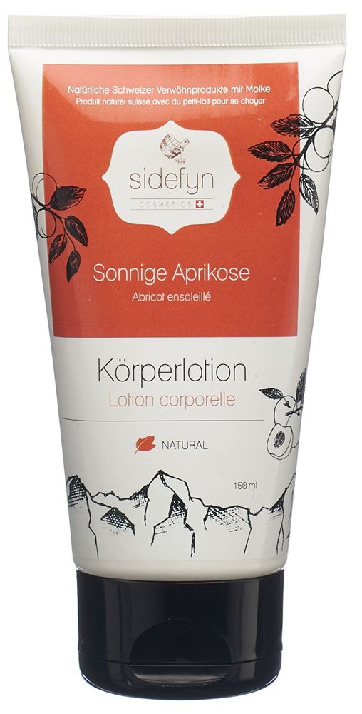 SIDEFYN Körperlotion<br>150 ml, Tube, Lotion, sonnige Aprikose