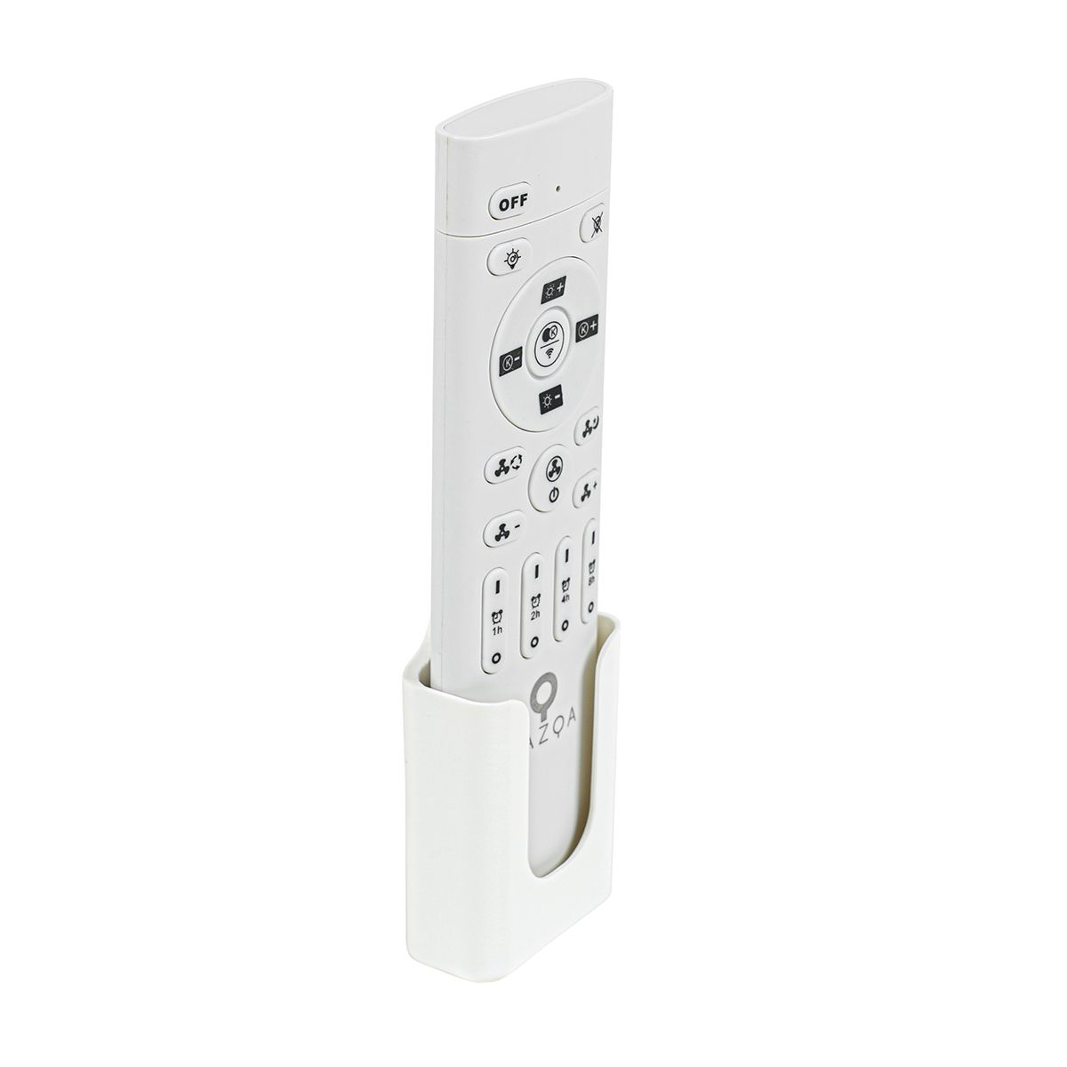 Smart plafondventilator wit 59.5cm incl. LED dimbaar met afstandsbediening - Deniz