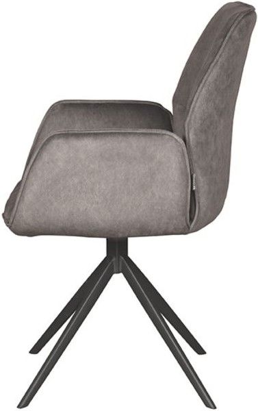 Eetkamerstoel Antraciet Cosmo DX-74.006 Mellow B58 x D63 x H92 cm