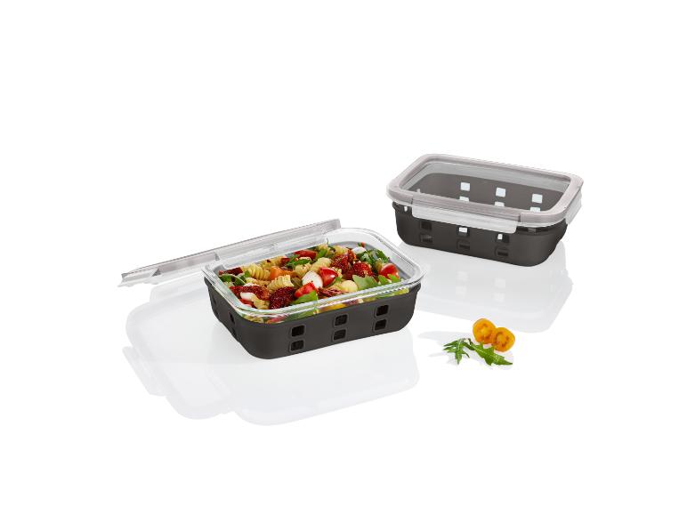 Glazen lunchboxenset