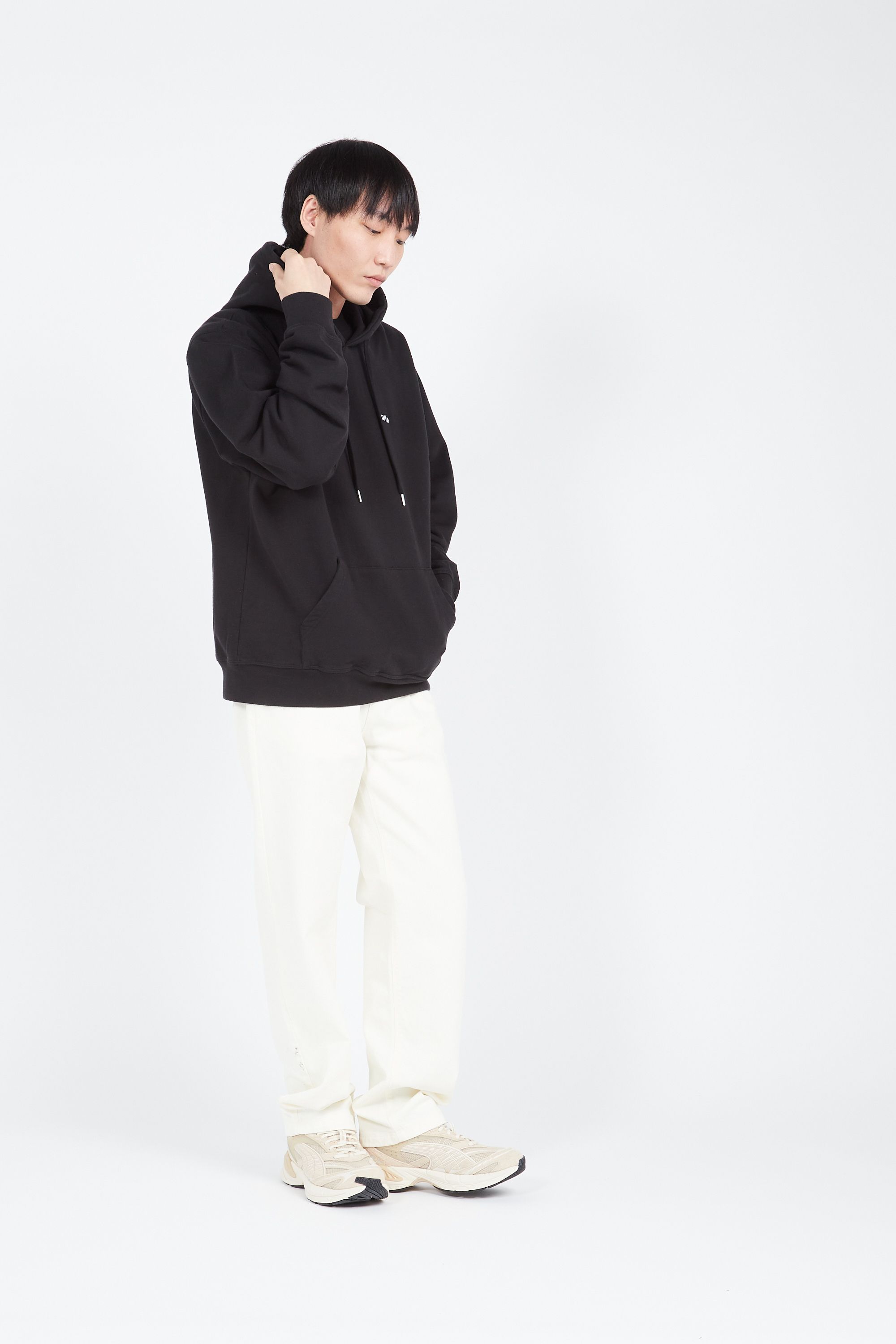 ARTE ANTWERP Hoodie Hank Back Team  Noir