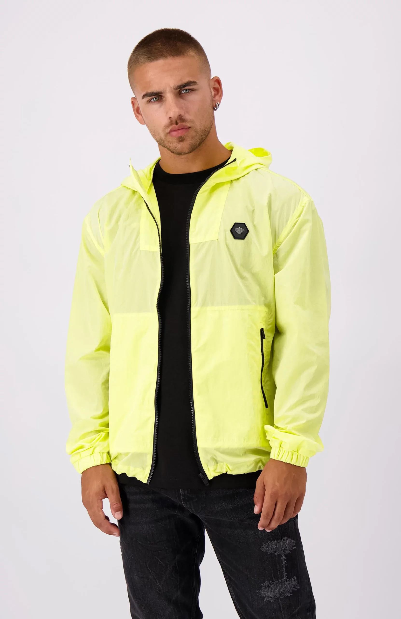 Black Bananas Initial Windbreaker Heren Geel