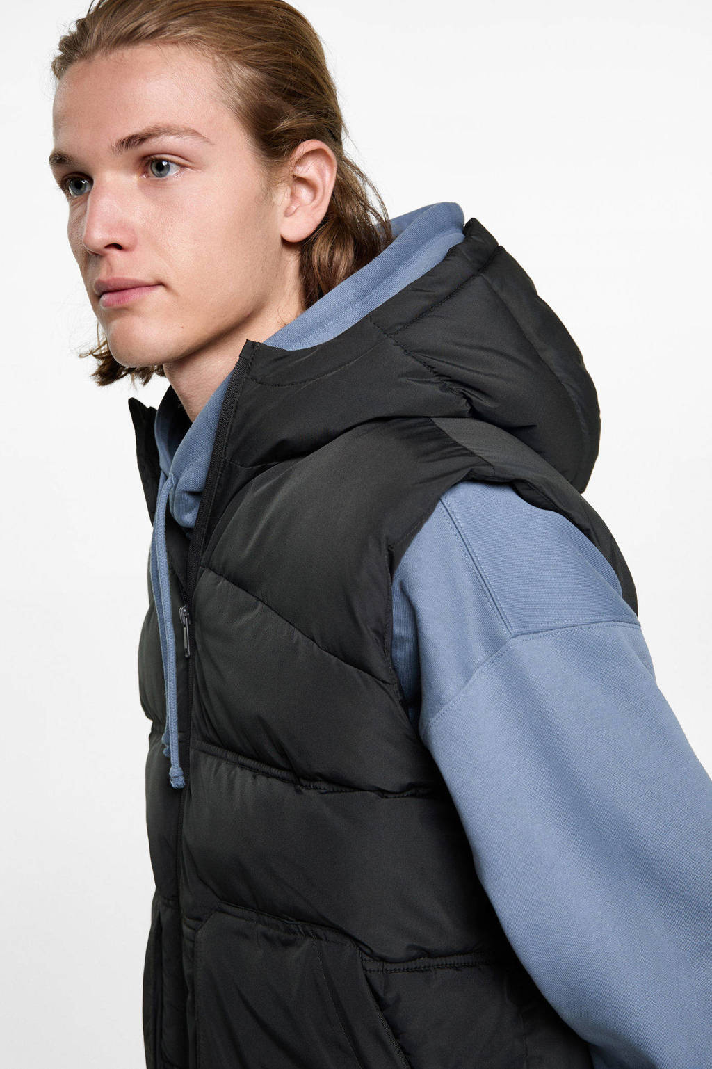 MANGO TEEN bodywarmer antraciet