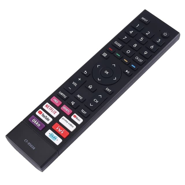TV fjernbetjening Erstatning for CT-95038 Til TOSHIBA TV