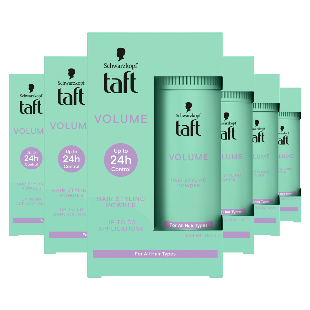 6x Taft True Volume Haarpoeder10 gr