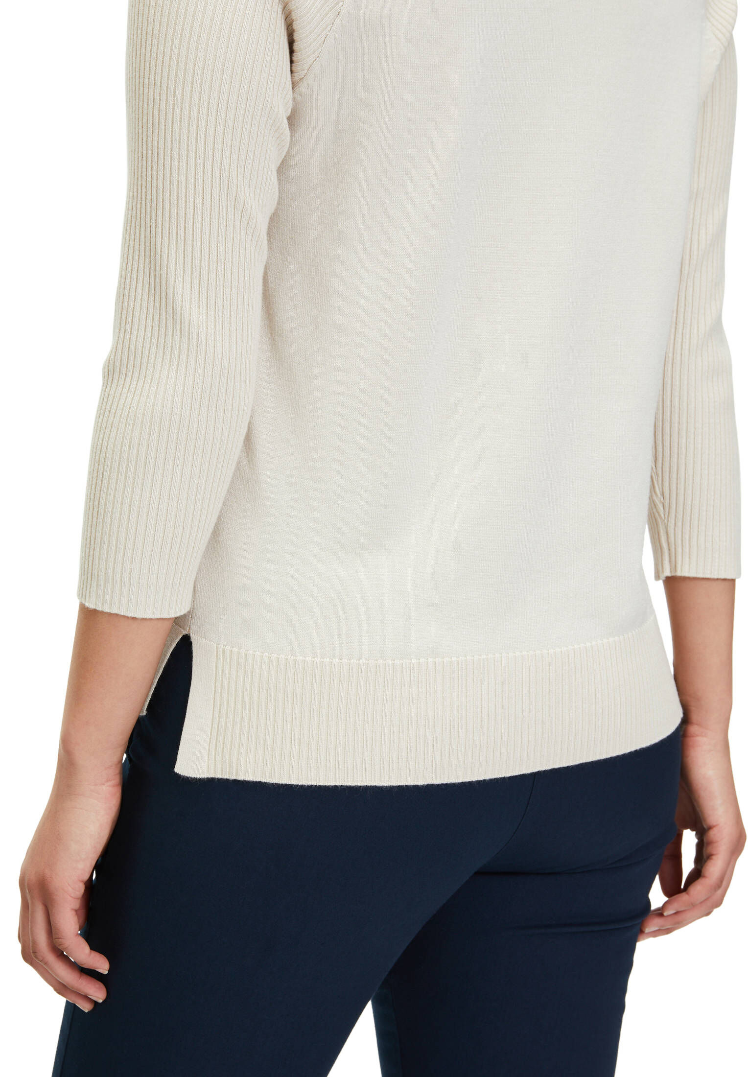 Betty Barclay| Damen Feinstrickpullover mit Rippenstruktur