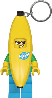 LEGO Iconic Banana Guy Nøkkelring med LED-lys