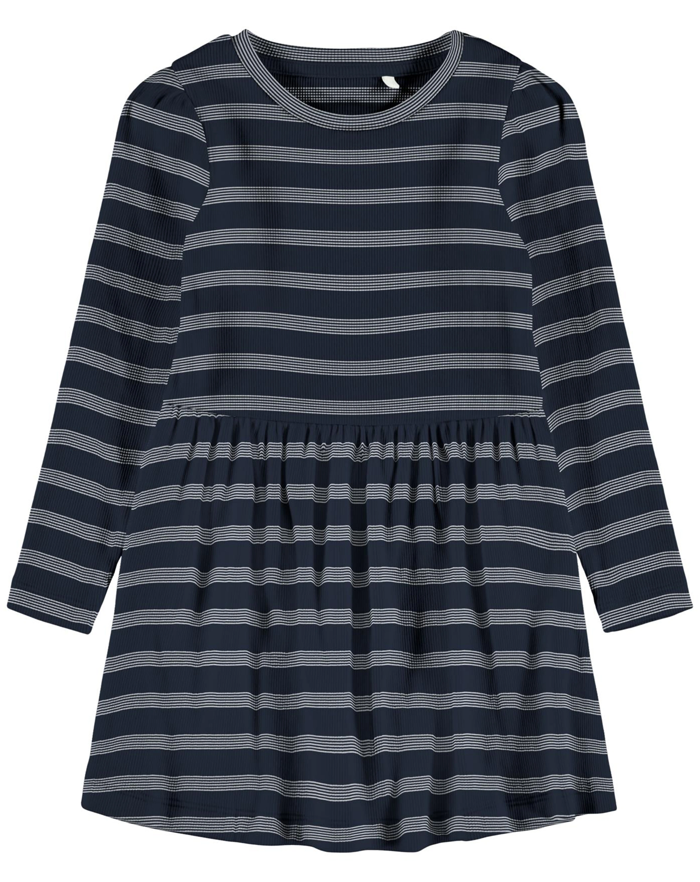 Langarmkleid NMFVEMMA in dark sapphire