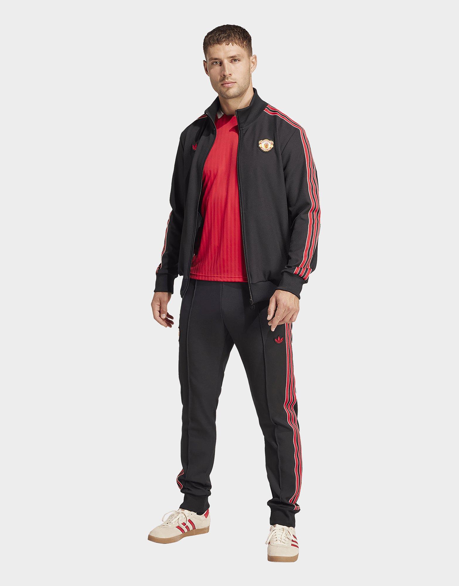adidas Pantalon de survêtement Manchester United Terrace Icons