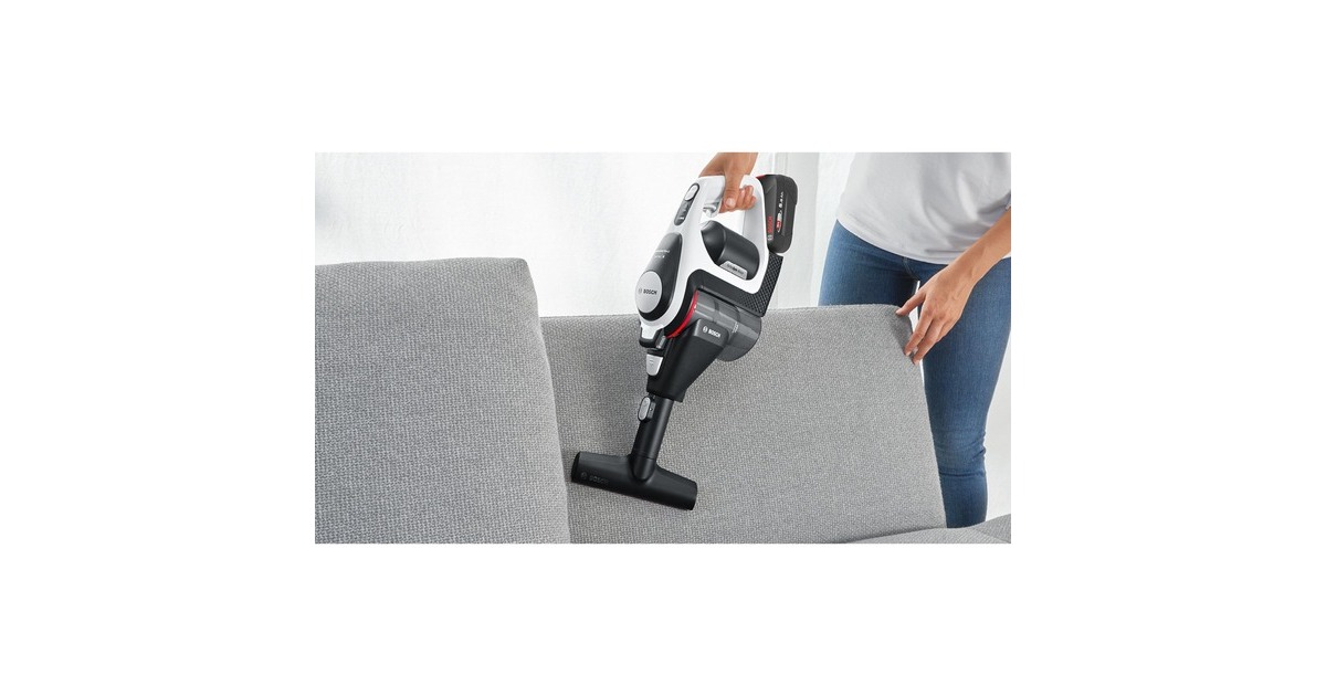 BoschAccu steelstofzuiger Unlimited 8 Gen2 BSS825ALL  (Zwart/wit, POWER FOR ALL ALLIANCE)