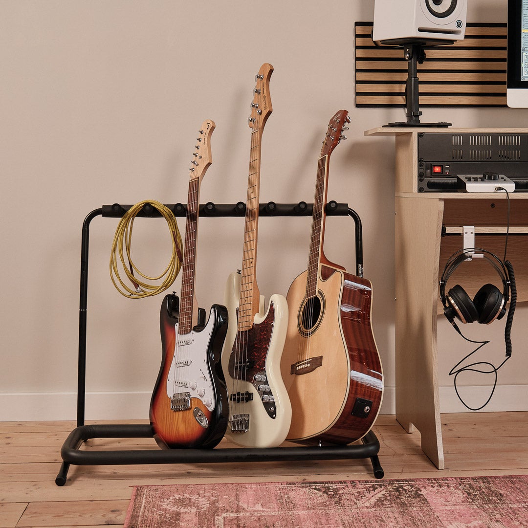 Innox IGS 77 gitaar statief voor 7 gitaren