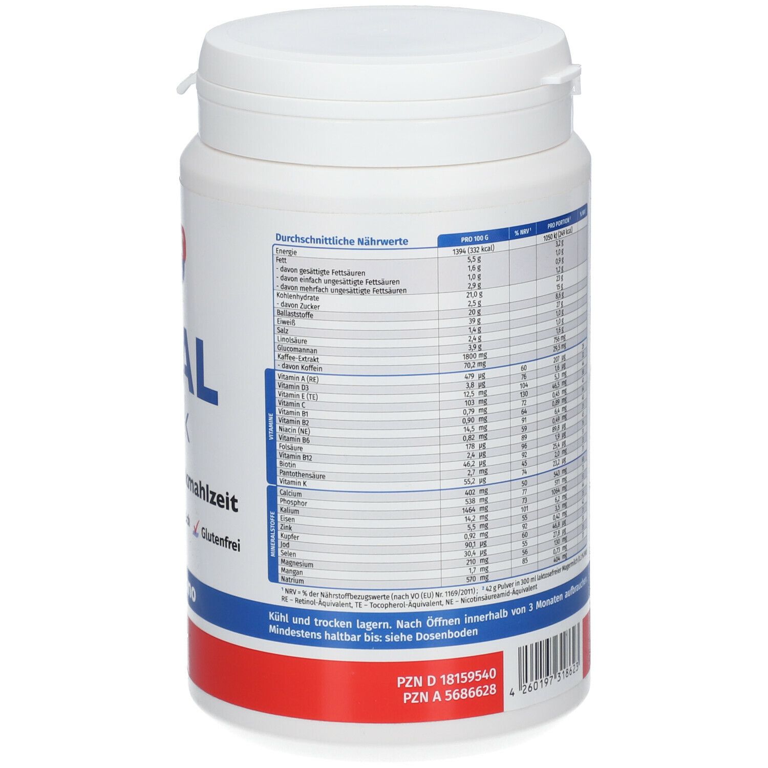 MEGAMAX® Vital-Drink Cappuccino