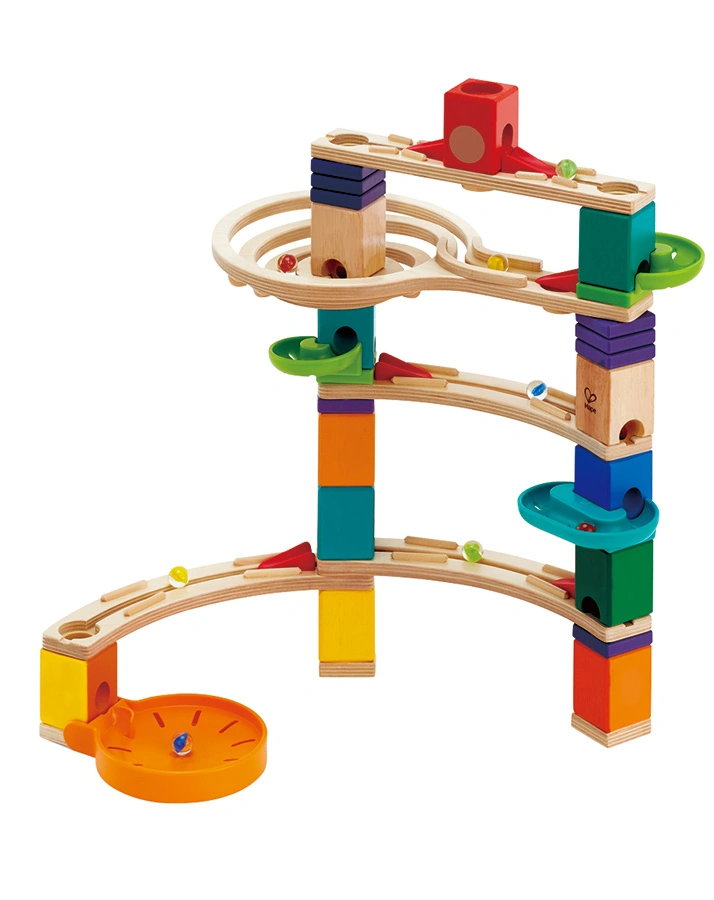 Murmelbahn QUADRILLA CLIFFHANGER 94-teilig aus Holz