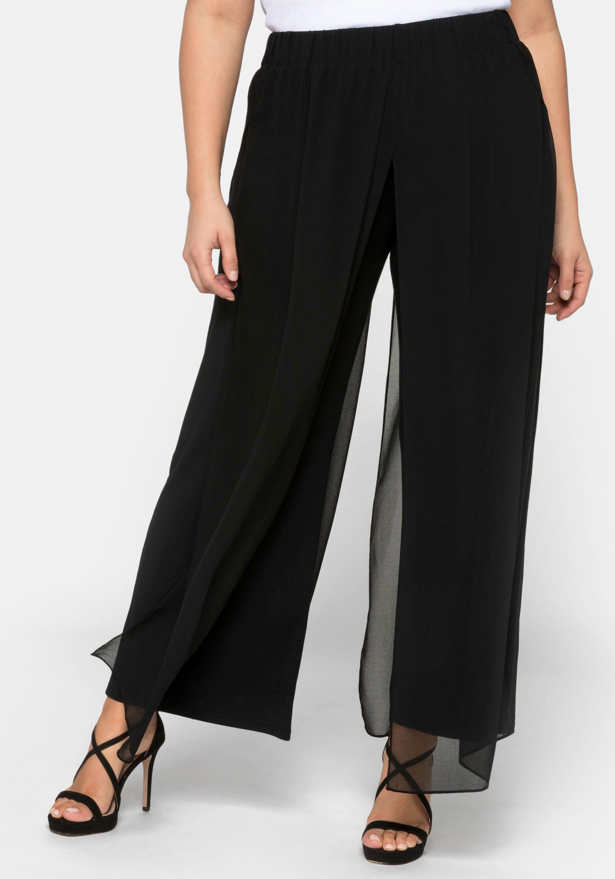 Weite Hose im Lagenlook