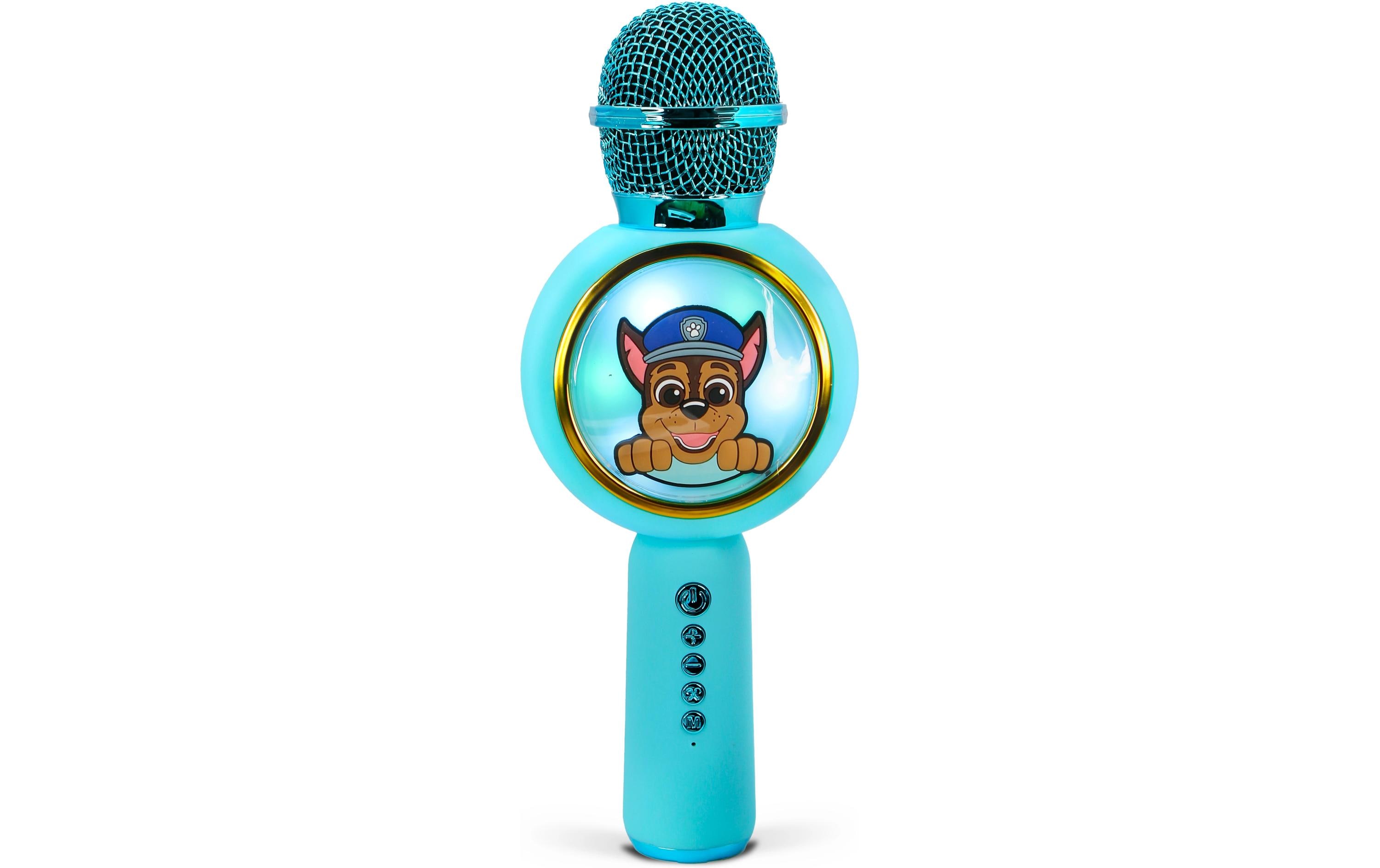 Mikrofon Paw Patrol Chase PopSing Karaoke BlauKaraoke-Mikrofon im Paw Patrol--Design mit eingebautem Lautsprecher