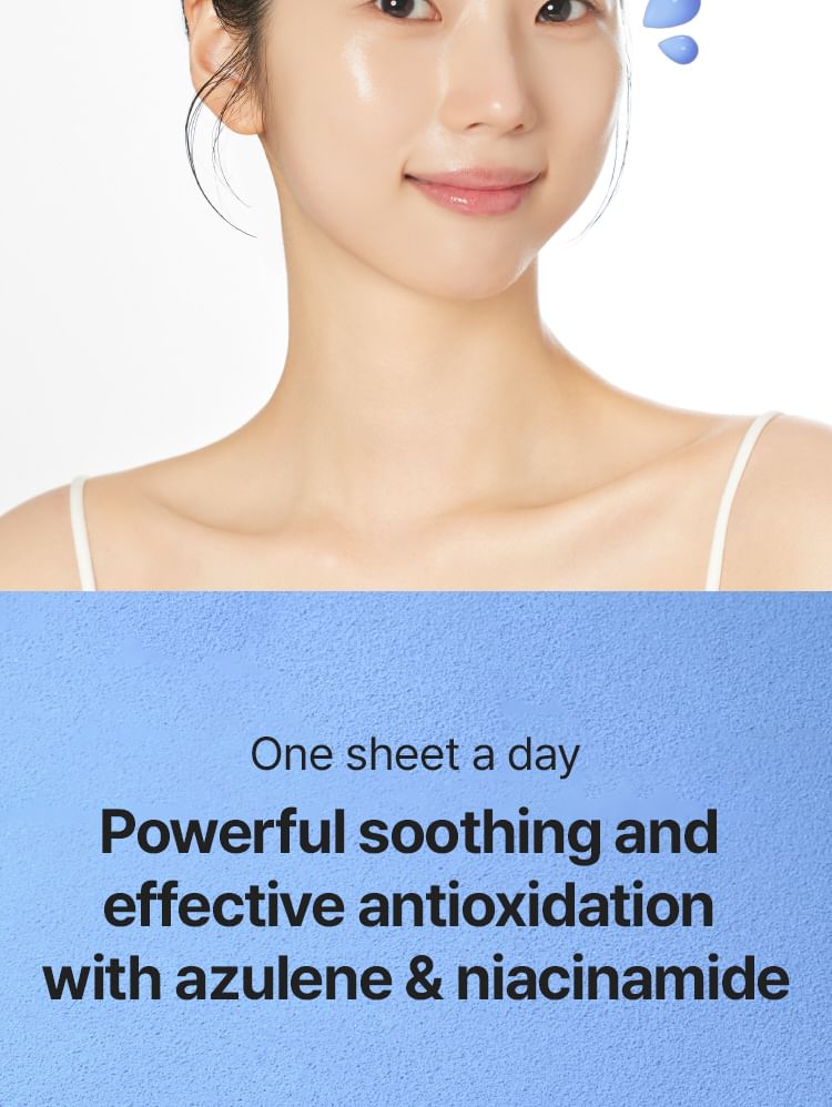 MAMONDE - Calming Shot Azulene Ampoule Mask Bundelset