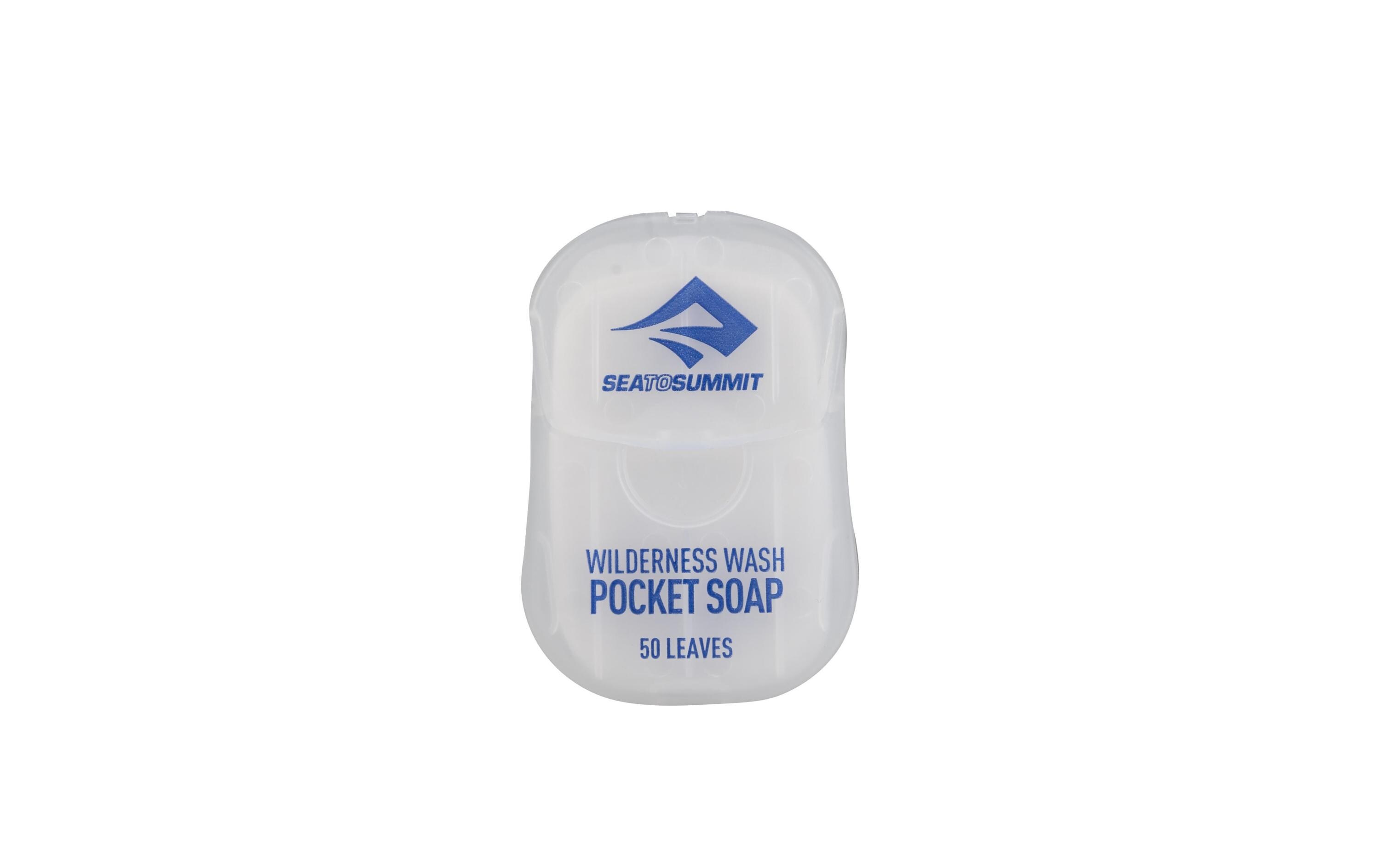 Universal-Seifenblättchen Wilderness Wash PocketTrockenseife für Camping oder Reisen