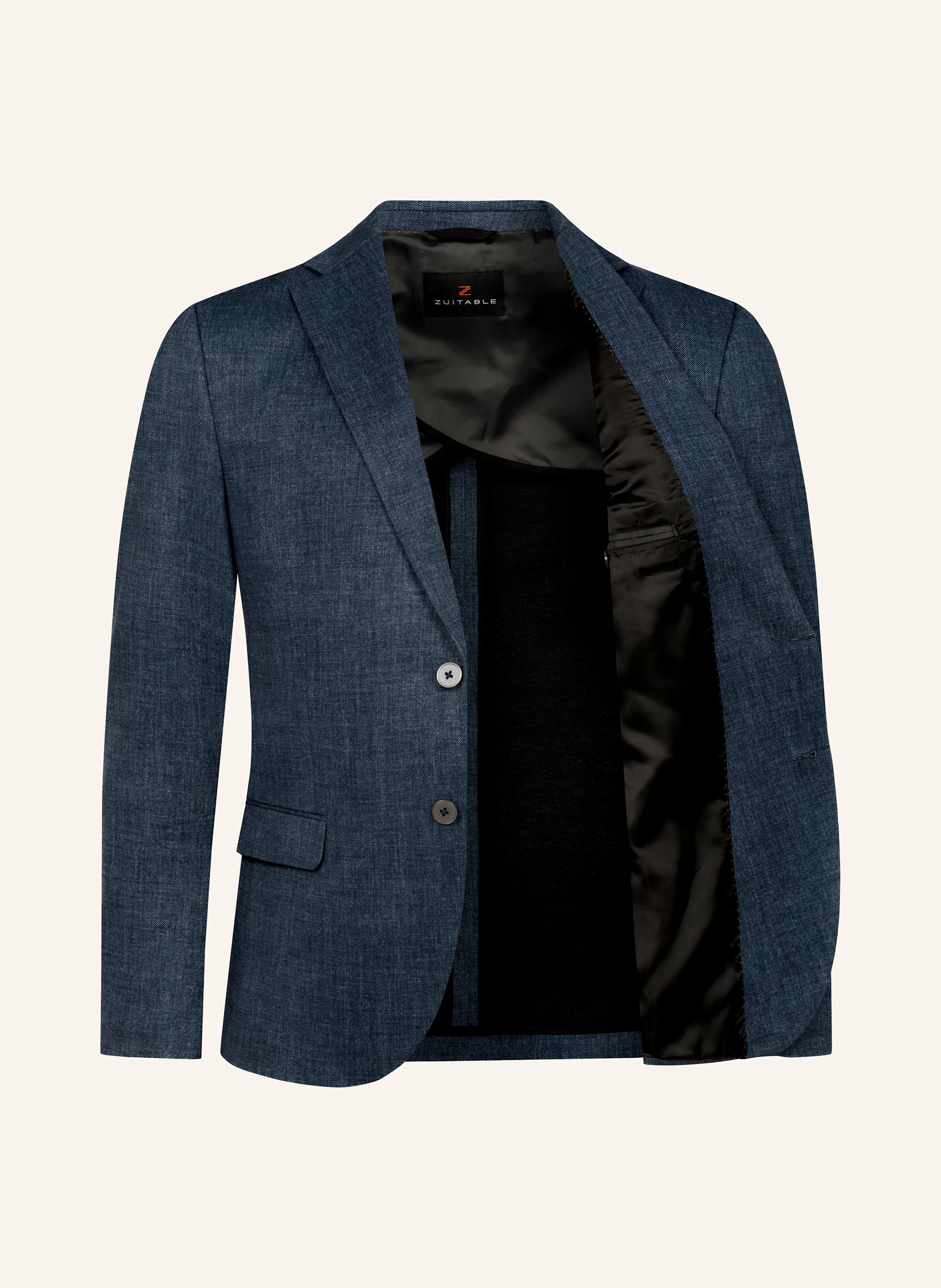ZUITABLE Anzugssakko DINICK Slim Fit aus Jersey