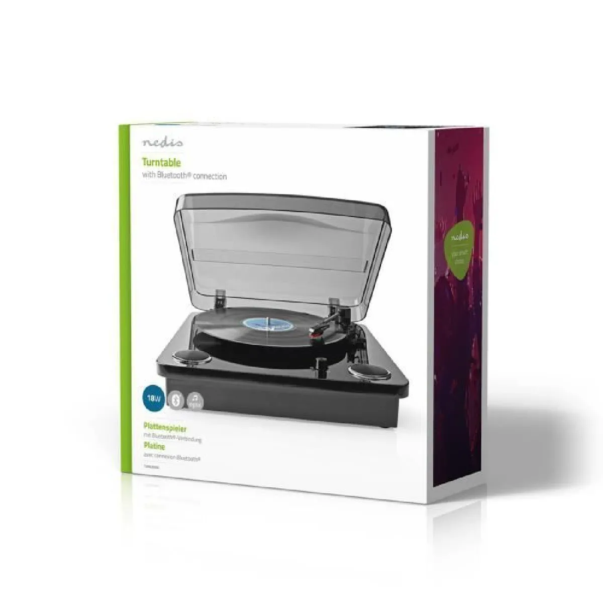 N/C Platine Vinyle Bluetooth - Générique