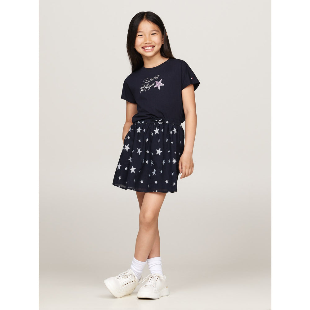 Køb Tommy Hilfiger Desert Sky Sequins Foil T-Shirt