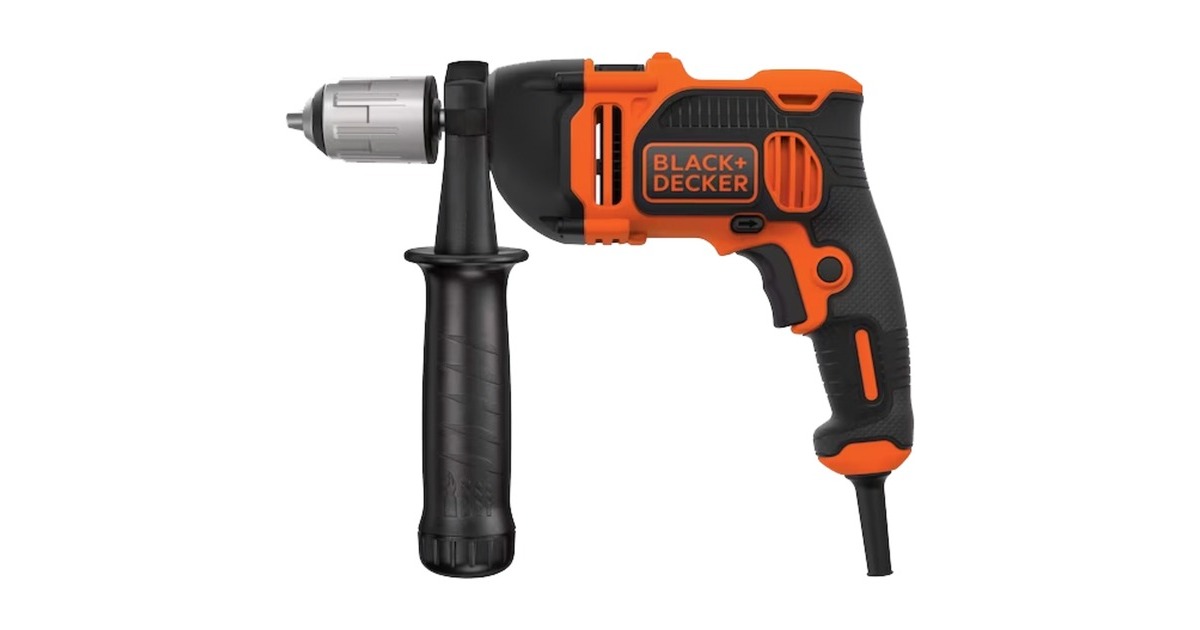 BLACK+DECKERKlopboormachine BEH850K  (Oranje/zwart, Koffer)