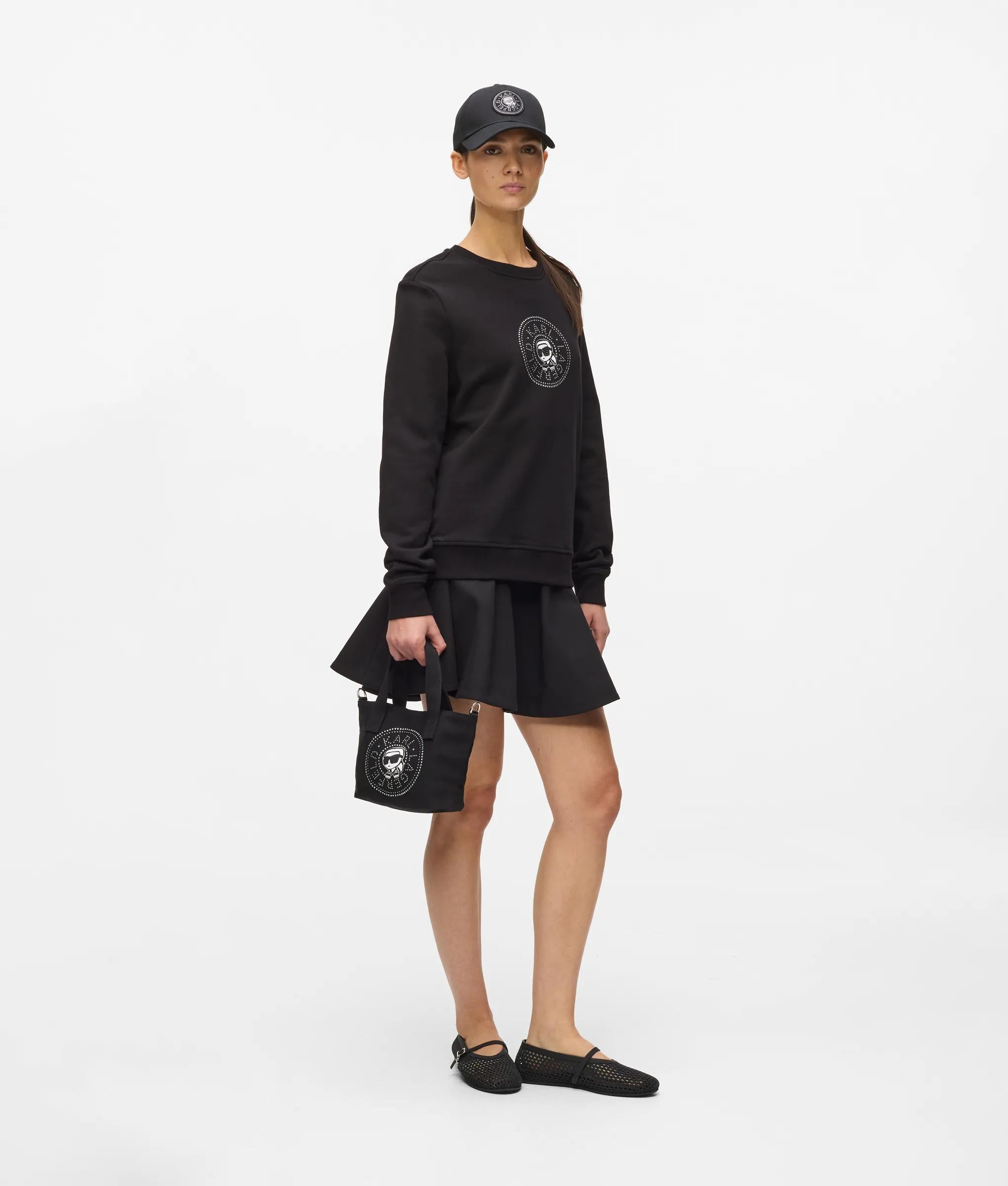 Ikon Circle glittersteentjes shopper