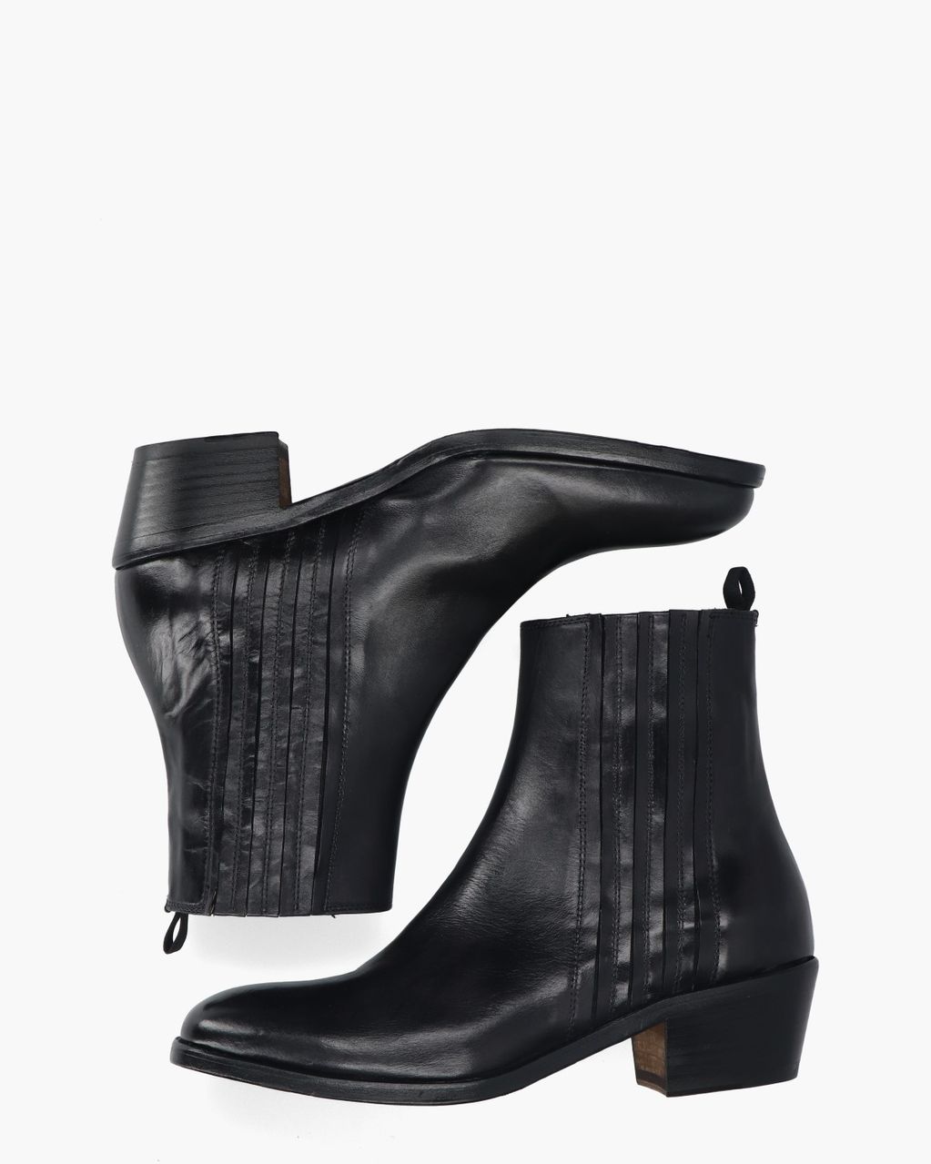 Jo Ghost 5281 Zwart Dames Chelseaboots