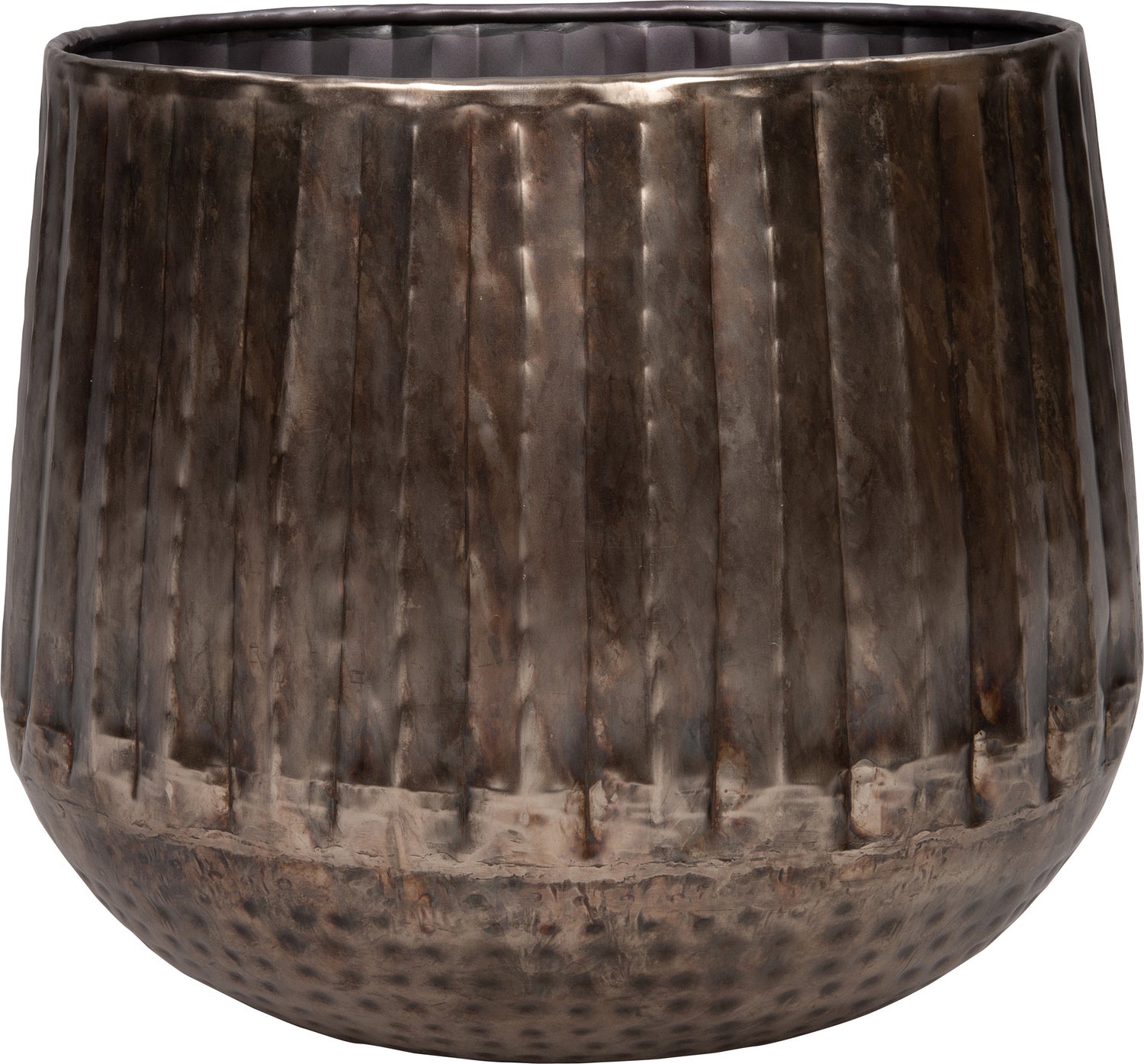 Intratuin bloempot Uma zilver D 14 H 14 cm