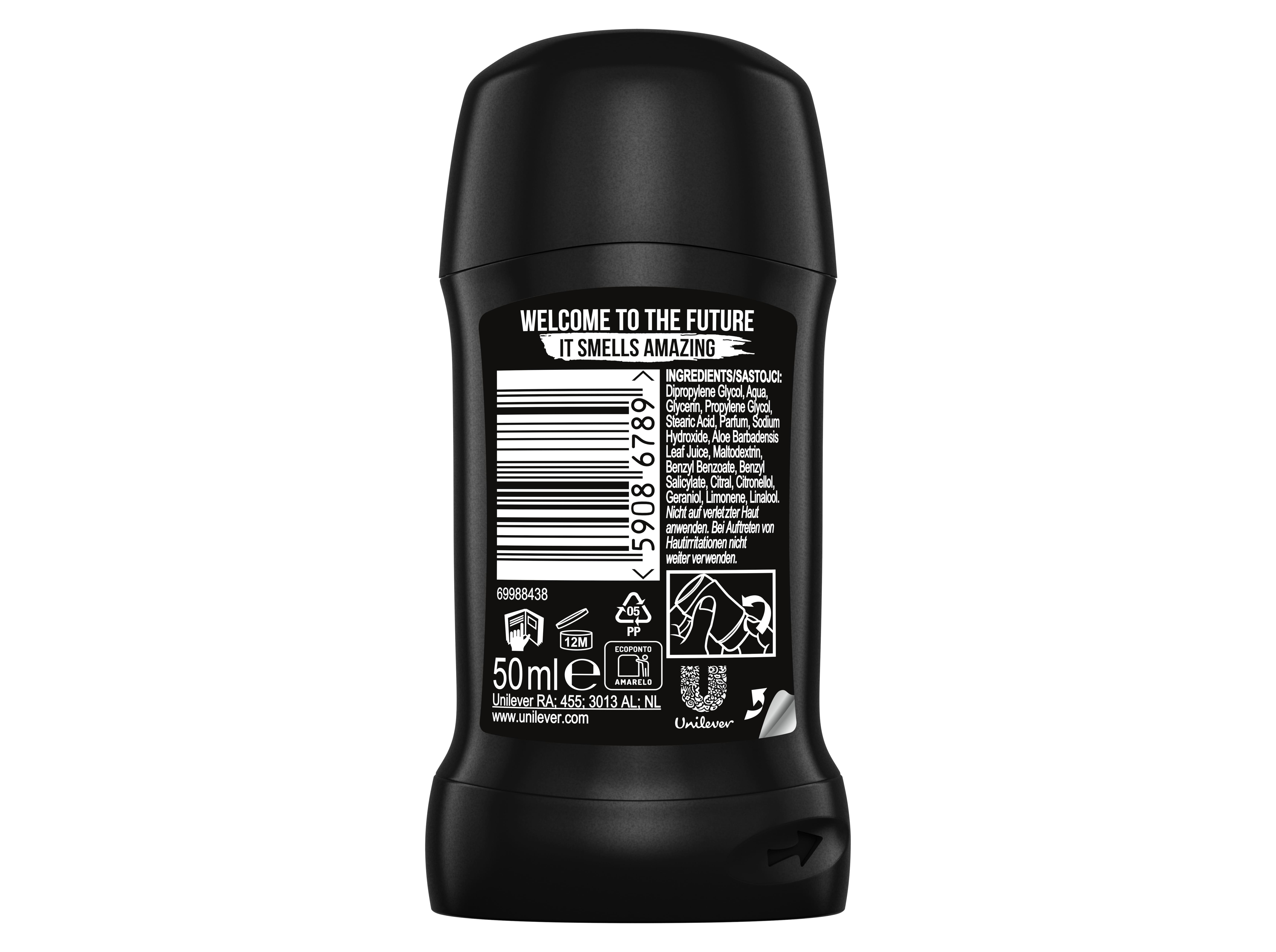 DESODORIZANTE STICK AXE BLACK 50ML