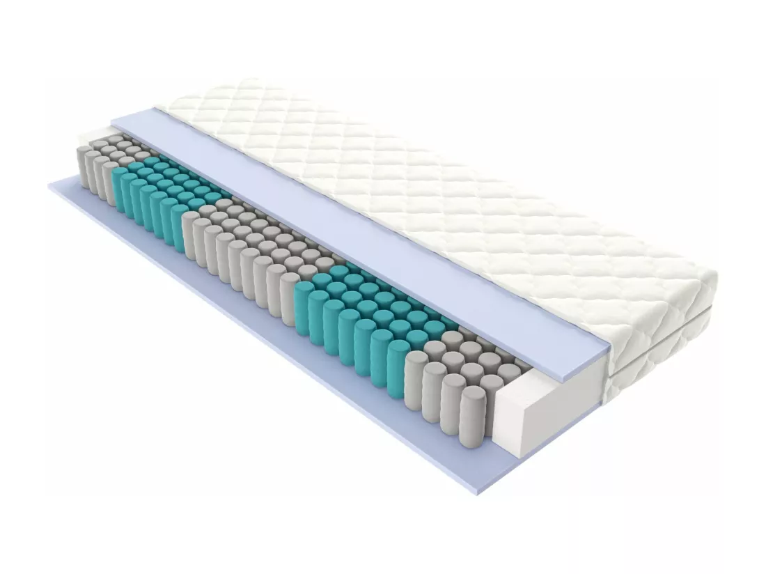 Matelas à ressorts 180 x 200 avec H3