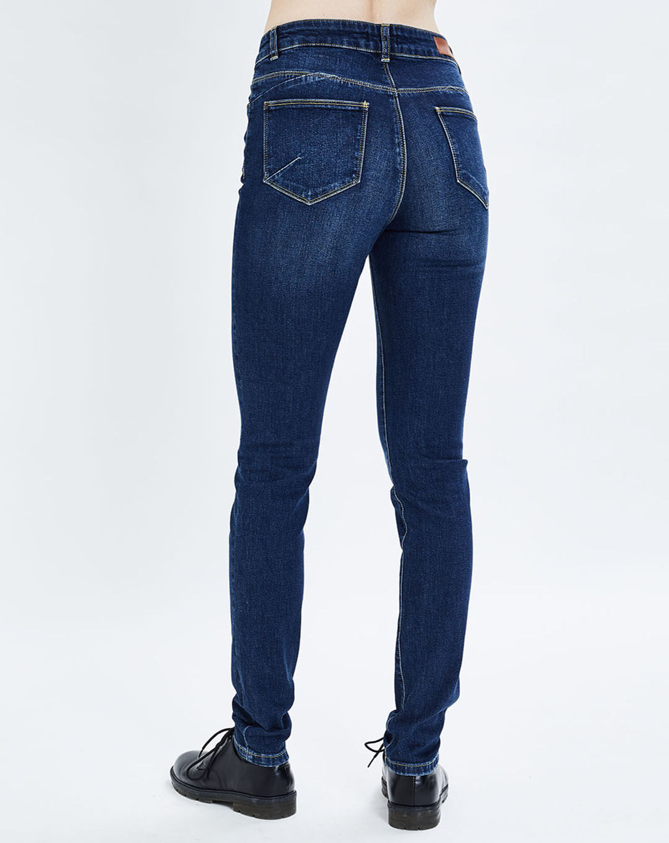 Caroll Jean Skinny Hank bleu moyen