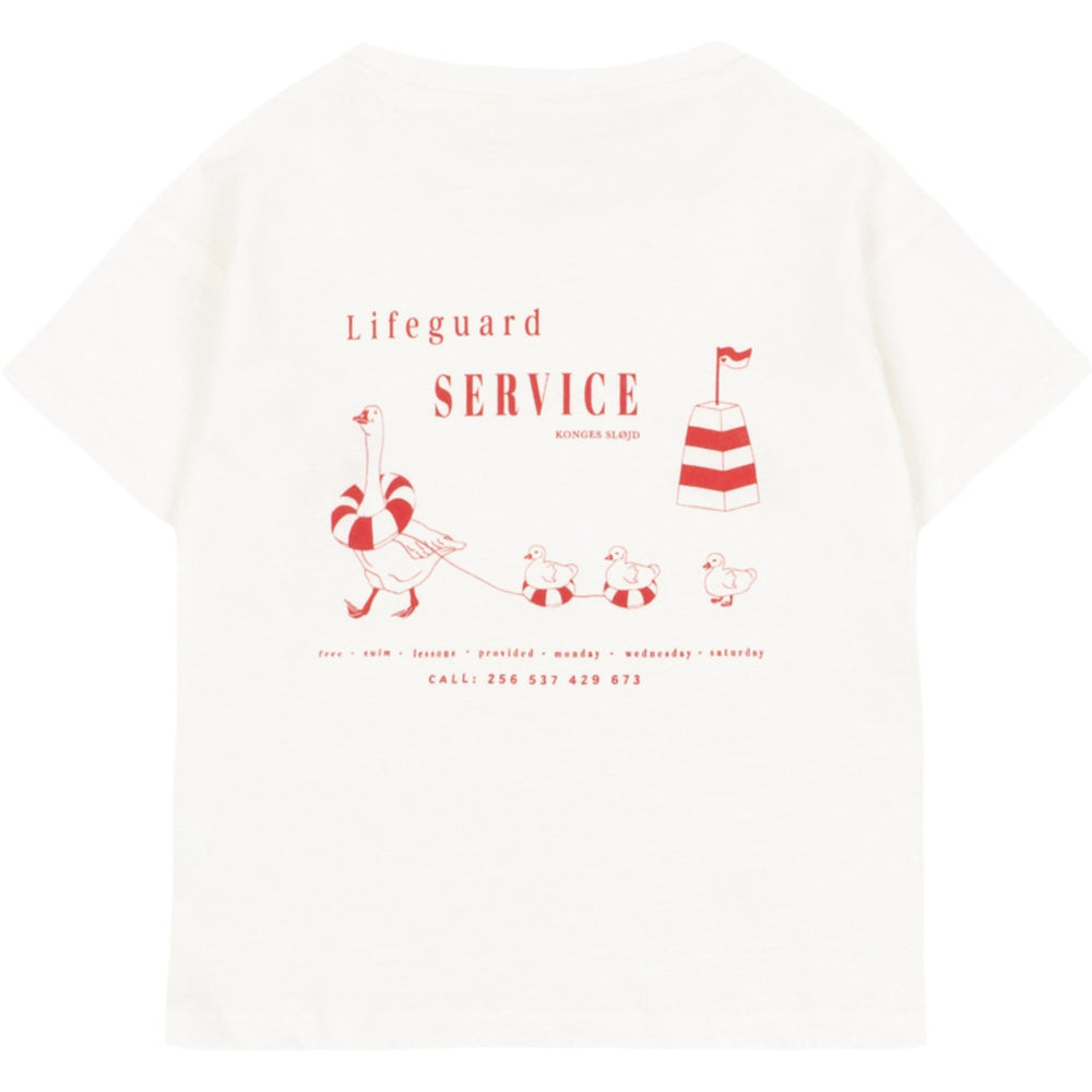 Køb Konges Sløjd Off White/Lifeguard Service Era Tee Ocs
