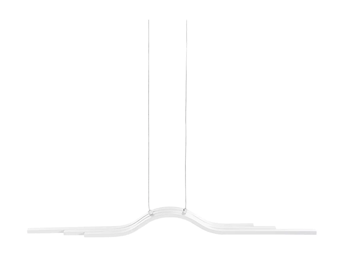 Lampe LED suspendue HONGU Avec variateur Métal Blanc